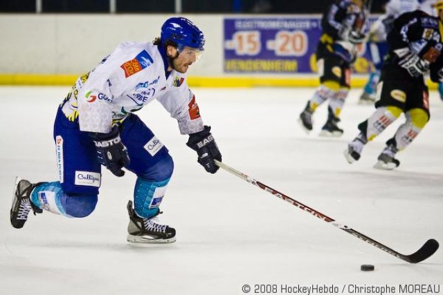 Photo hockey match Strasbourg  - Dijon  le 22/11/2008