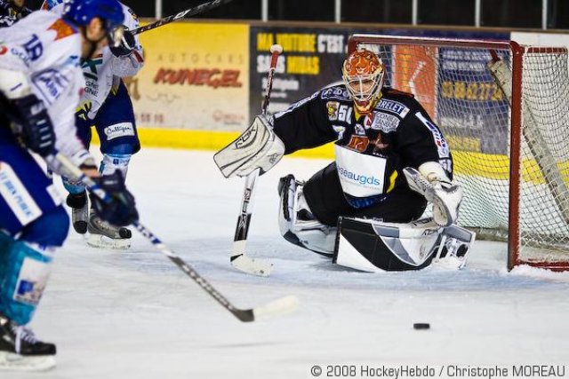 Photo hockey match Strasbourg  - Dijon  le 22/11/2008