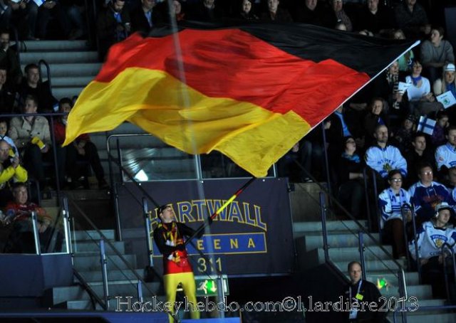 Photo hockey match Finland - Germany le 03/05/2013