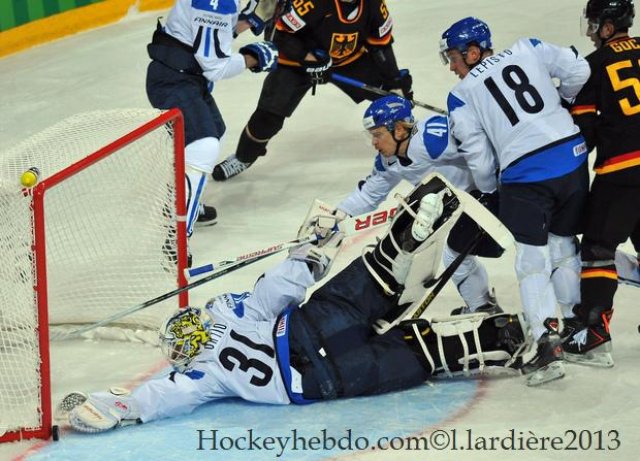 Photo hockey match Finland - Germany le 03/05/2013