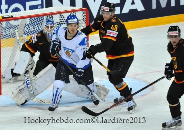 Photo hockey match Finland - Germany le 03/05/2013