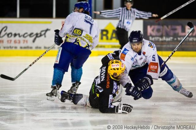 Photo hockey match Strasbourg  - Dijon  le 22/11/2008