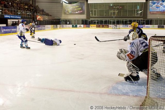 Photo hockey match Strasbourg  - Dijon  le 22/11/2008