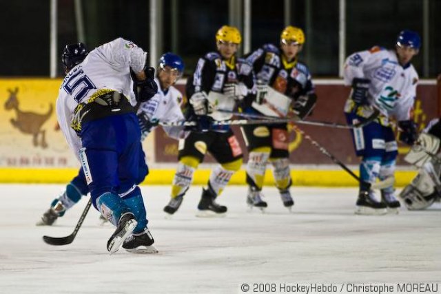 Photo hockey match Strasbourg  - Dijon  le 22/11/2008