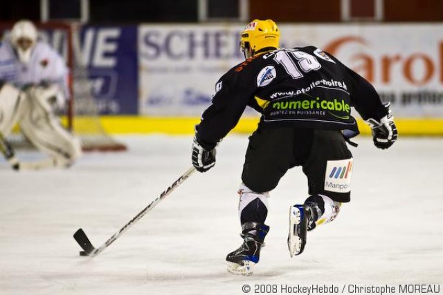 Photo hockey match Strasbourg  - Dijon  le 22/11/2008