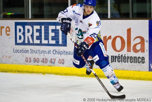 Photo hockey match Strasbourg  - Dijon  le 22/11/2008