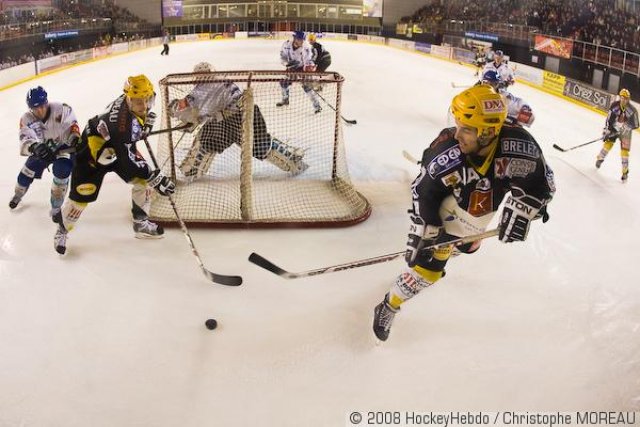 Photo hockey match Strasbourg  - Dijon  le 22/11/2008
