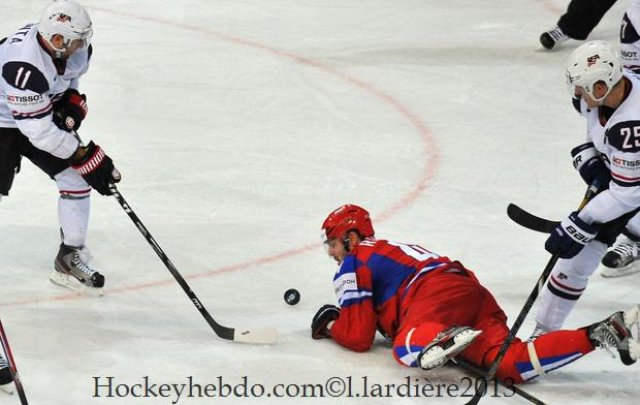 Photo hockey match Russia - United States of America le 07/05/2013
