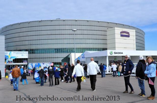 Photo hockey match United States of America - Austria le 04/05/2013