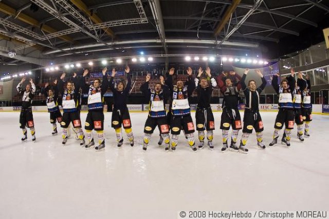 Photo hockey match Strasbourg  - Dijon  le 22/11/2008