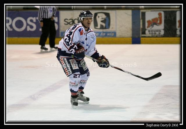 Photo hockey match Rouen - Angers  le 22/11/2008