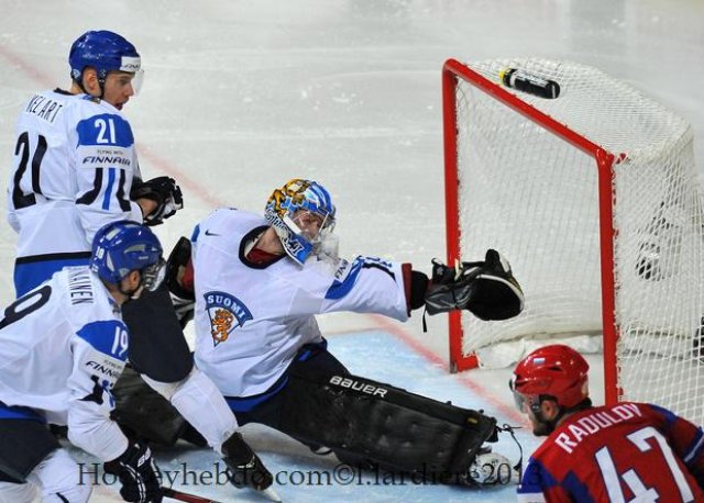 Photo hockey match Russia - Finland le 10/05/2013
