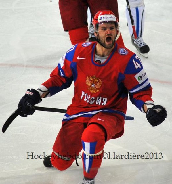 Photo hockey match Russia - Finland le 10/05/2013
