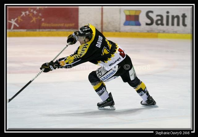 Photo hockey match Rouen - Angers  le 22/11/2008