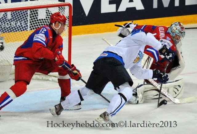 Photo hockey match Russia - Finland le 10/05/2013