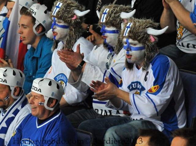 Photo hockey match Russia - Finland le 10/05/2013
