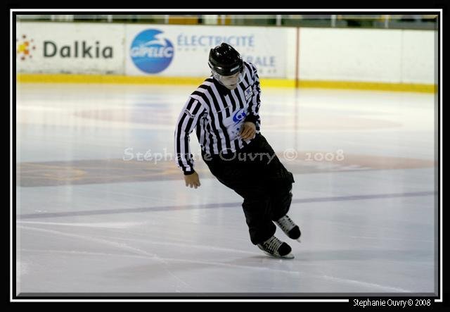 Photo hockey match Rouen - Angers  le 22/11/2008