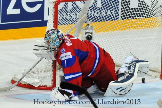 Photo hockey match Russia - Finland le 10/05/2013