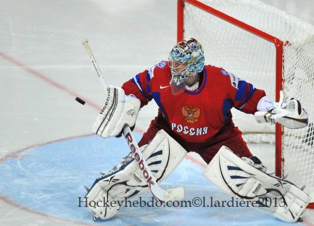 Photo hockey match Russia - Finland le 10/05/2013