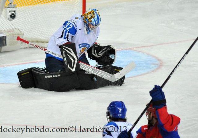Photo hockey match Russia - Finland le 10/05/2013