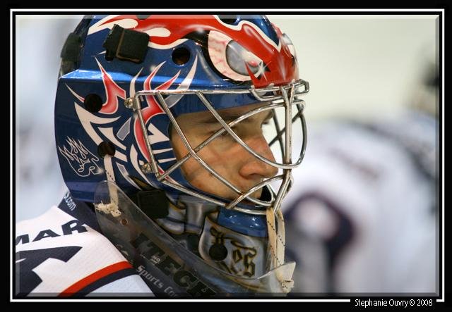 Photo hockey match Rouen - Angers  le 22/11/2008