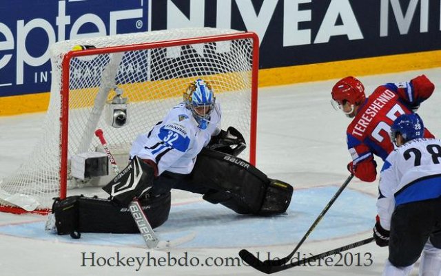 Photo hockey match Russia - Finland le 10/05/2013