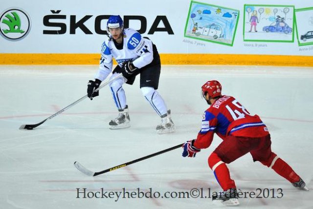 Photo hockey match Russia - Finland le 10/05/2013