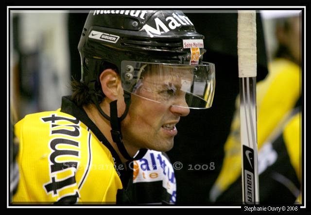 Photo hockey match Rouen - Angers  le 22/11/2008