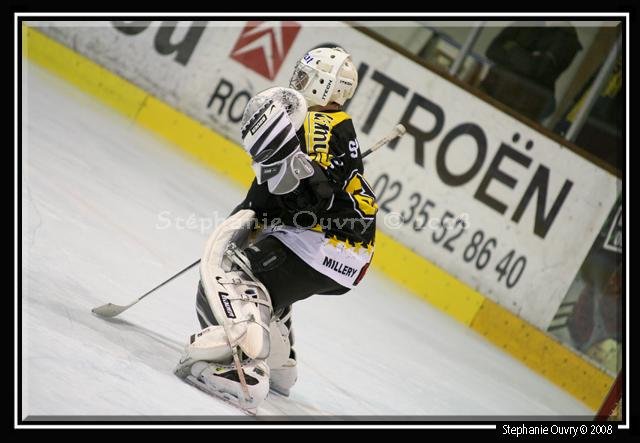 Photo hockey match Rouen - Angers  le 22/11/2008