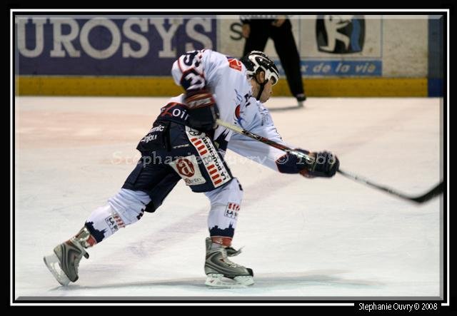 Photo hockey match Rouen - Angers  le 22/11/2008