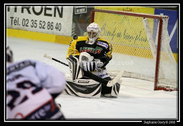 Photo hockey match Rouen - Angers  le 22/11/2008