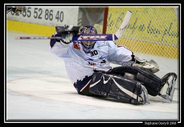 Photo hockey match Rouen - Angers  le 22/11/2008