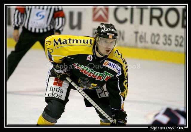 Photo hockey match Rouen - Angers  le 22/11/2008
