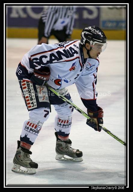 Photo hockey match Rouen - Angers  le 22/11/2008