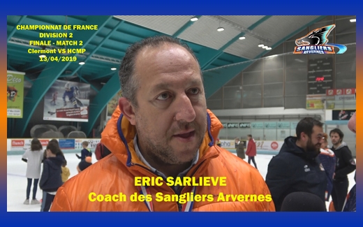 Interview d'Eric Sarliève Coach de Clermont 