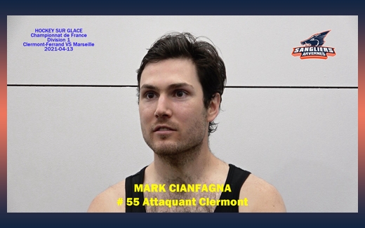 Cianfagna : avant tout pour l'amour du hockey