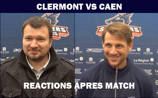 D1 - Clermont vs Caen : Réactions après match