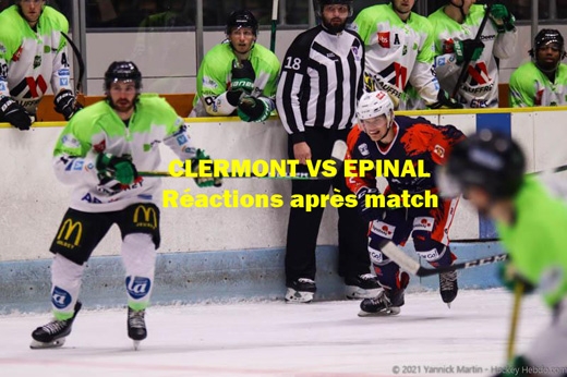 D1 - Clermont vs Epinal : Réactions après match 
