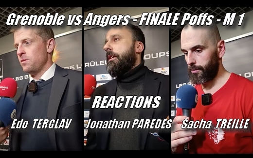 FINALE M1  - LES REACTIONS  d'après match !