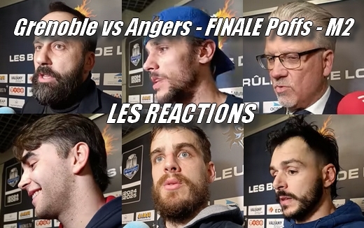 FINALE M2 - LES REACTIONS d'après match !