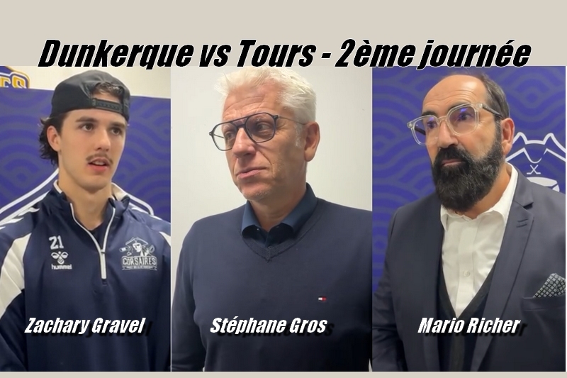 Les REACTIONS - Dunkerque vs Tours (8-1) 2ème Journée