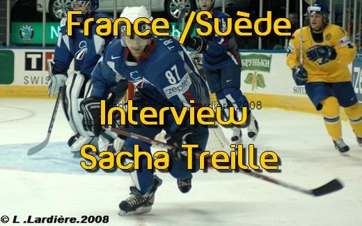Interview : S. Treille après France / Suède.