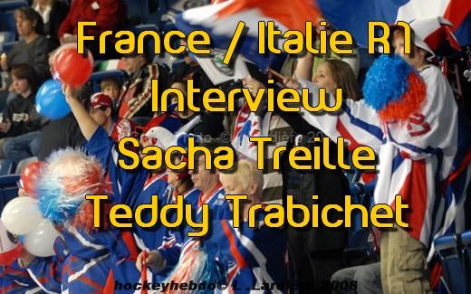 ITV : S. Treille - T Trabichet  France / Italie R1