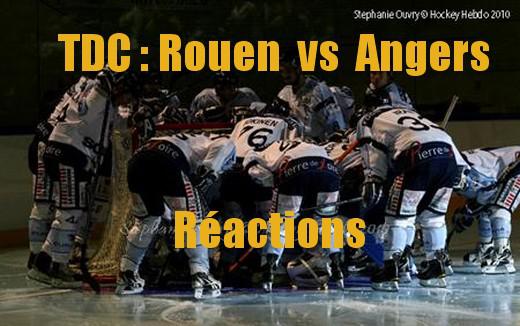 Réactions : Trophée des Champions Rouen - Angers