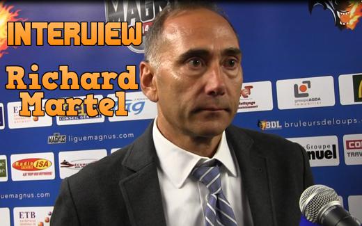 Grenoble-Dijon: Richard Martel