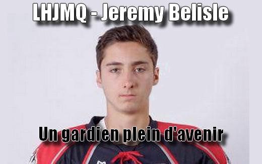 Interview LHJMQ : Belisle, gardien plein d'avenir
