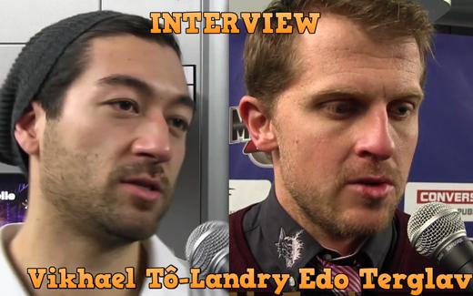Grenoble - Lyon : Edo Terglav et Vikhael Tô-Landry