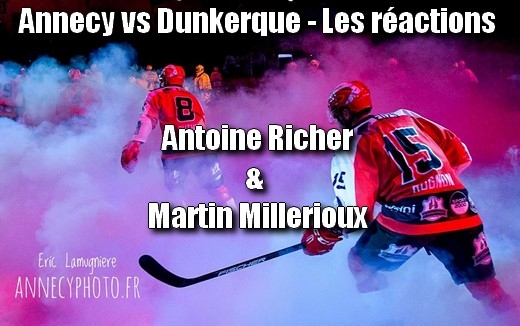 Photo hockey Annecy vs Dunkerque - Les Réactions - Division 1 Photo hockey Annecy vs Dunkerque - Les Réactions - Division 1
