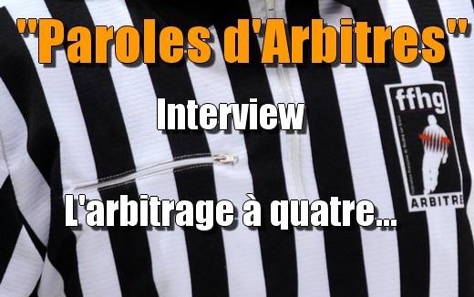 Photo hockey Arbitrage à quatre - Autour du hockey