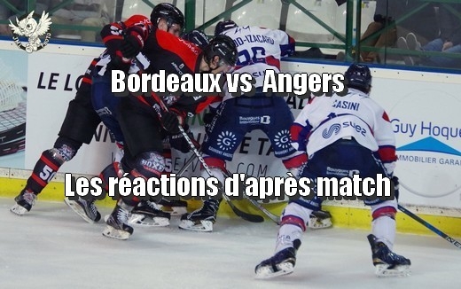 Photo hockey Bordeaux vs Angers - Les réactions - Ligue Magnus Photo hockey Bordeaux vs Angers - Les réactions - Ligue Magnus